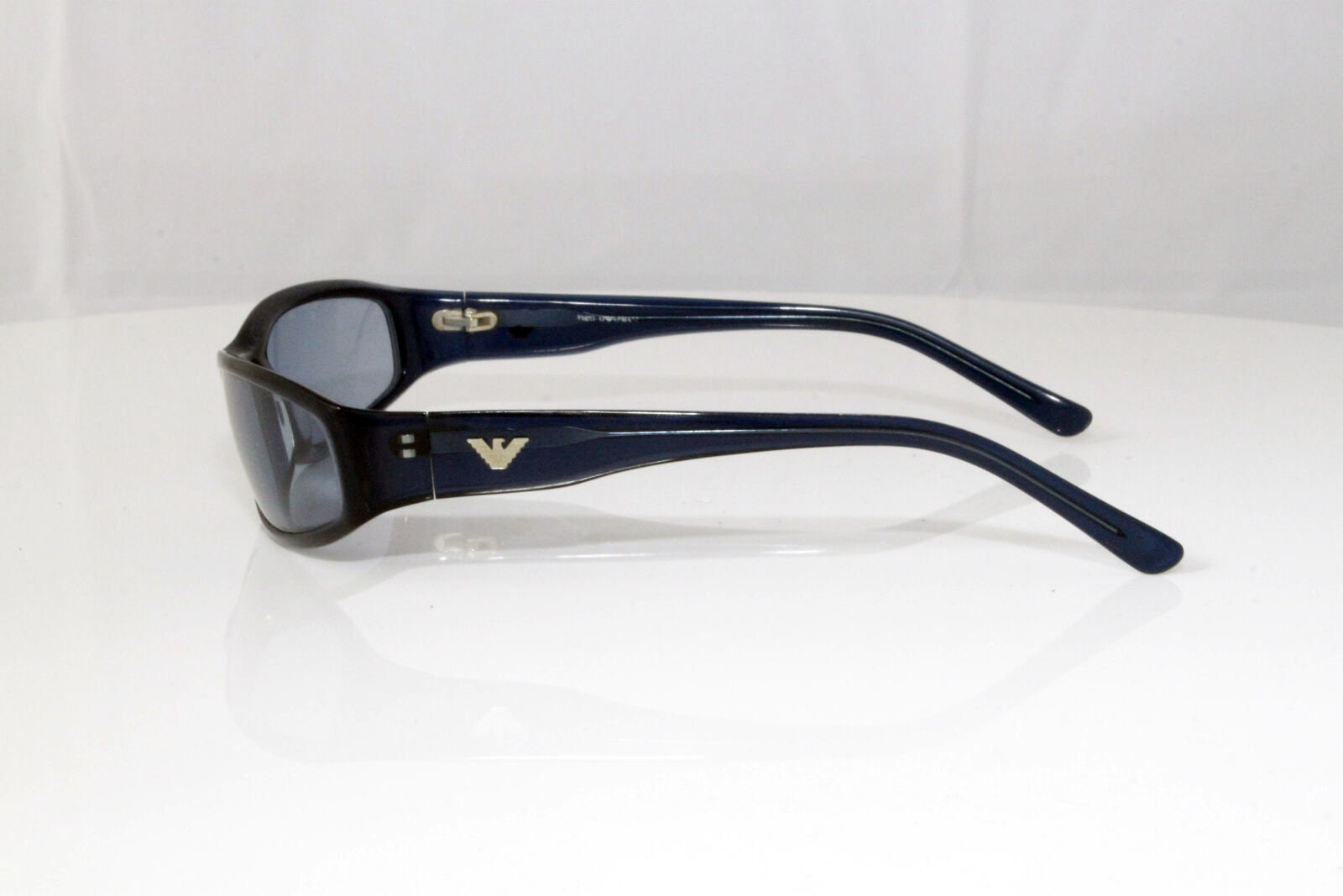 Authentic Emporio Armani Mens Womens Vintage Sunglasses Blue Etsy