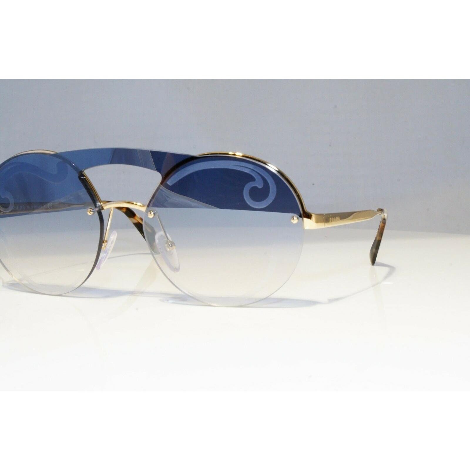 Prada Baroque Swirl Sunglasses Gold 