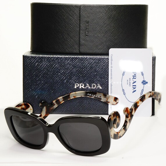 Prada Square Baroque Women's Sunglasses SPR 27O 2AU 6S1 PR 27OS