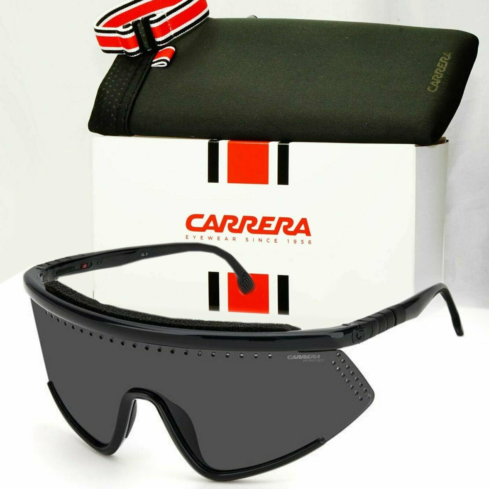 Carrera Black Shield Sunglasses Hyperfit 10 Designer Sport - Etsy