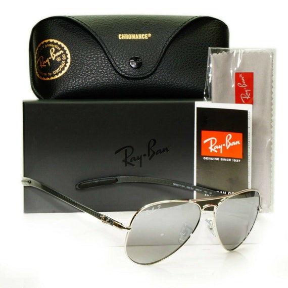 Ray-ban Carbon Fibre Aviator Chromance 