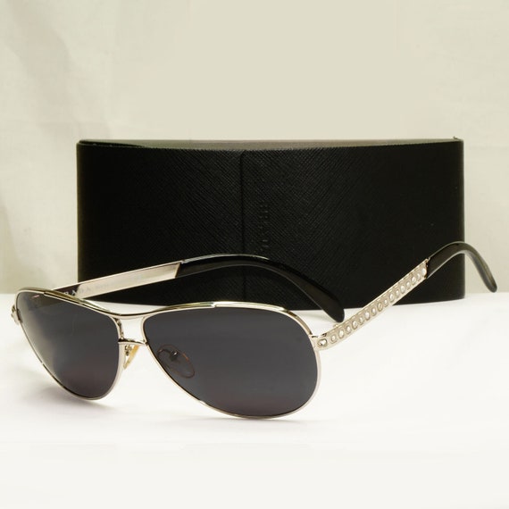 Hombre Mujer Gafas de vintage Cristal Plata Spr 56i - México