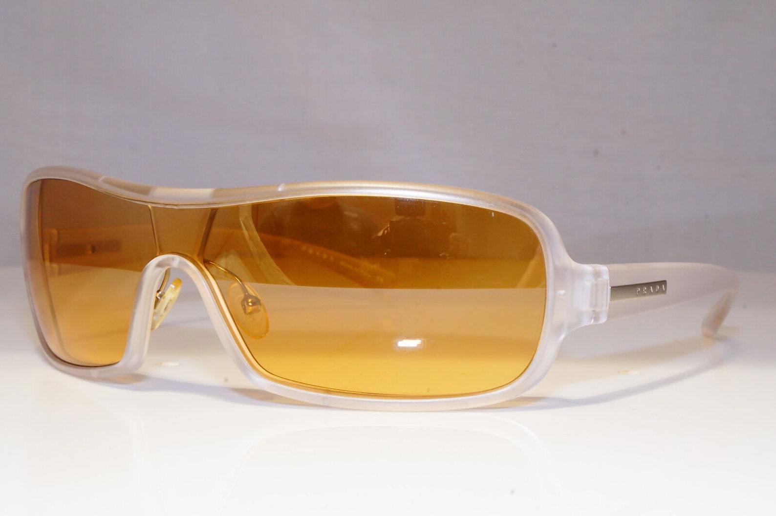 prada clear sunglasses