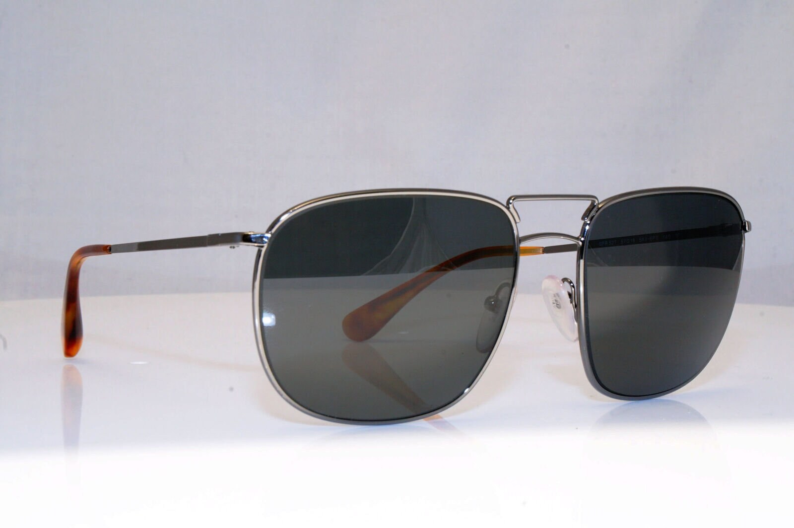Prada Mens Polarized Mirror Designer Sunglasses Pilot Spr 52t | Etsy