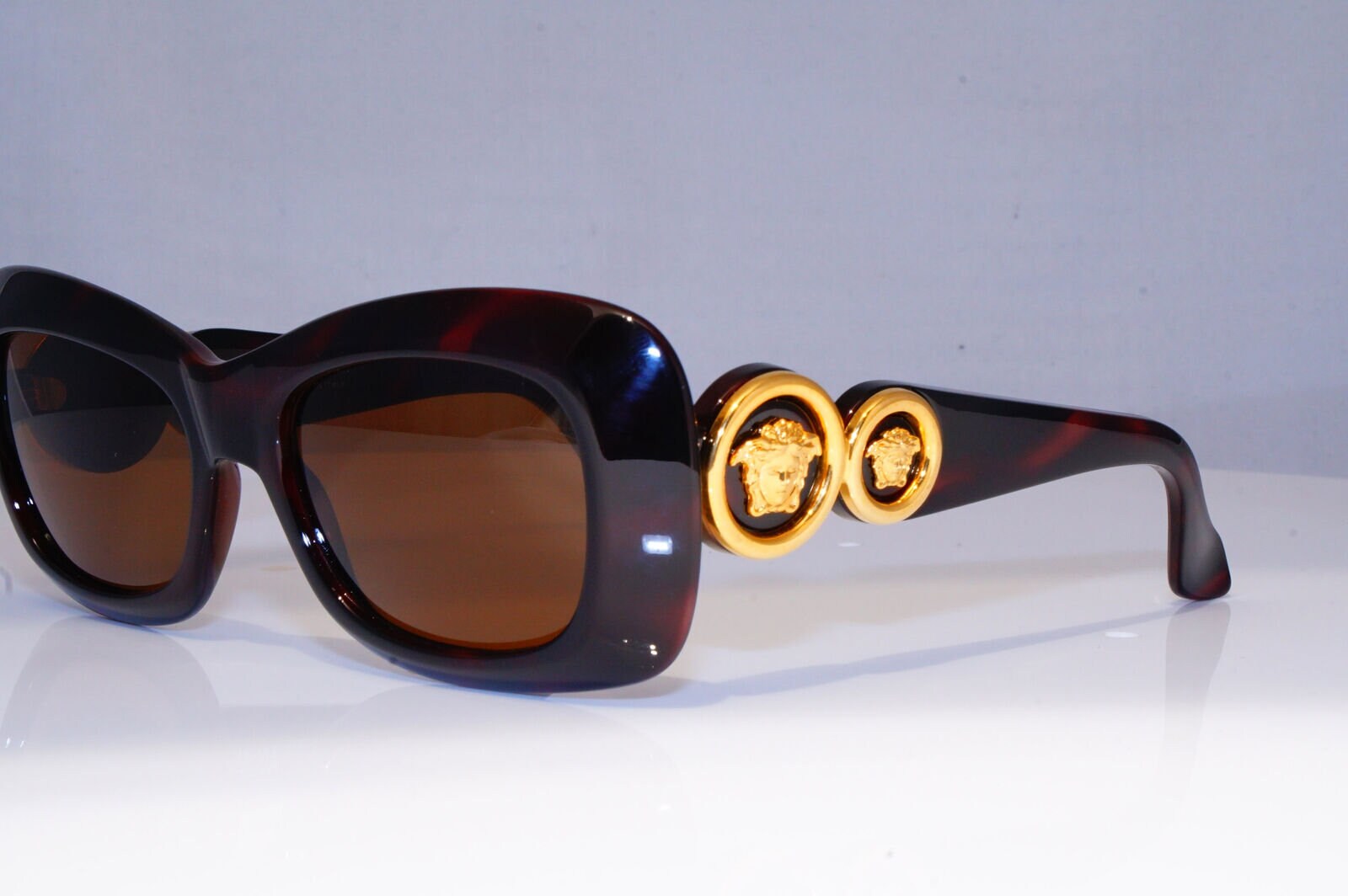 GIANNI VERSACE Mens Womens Vintage Designer Sunglasses Gold | Etsy