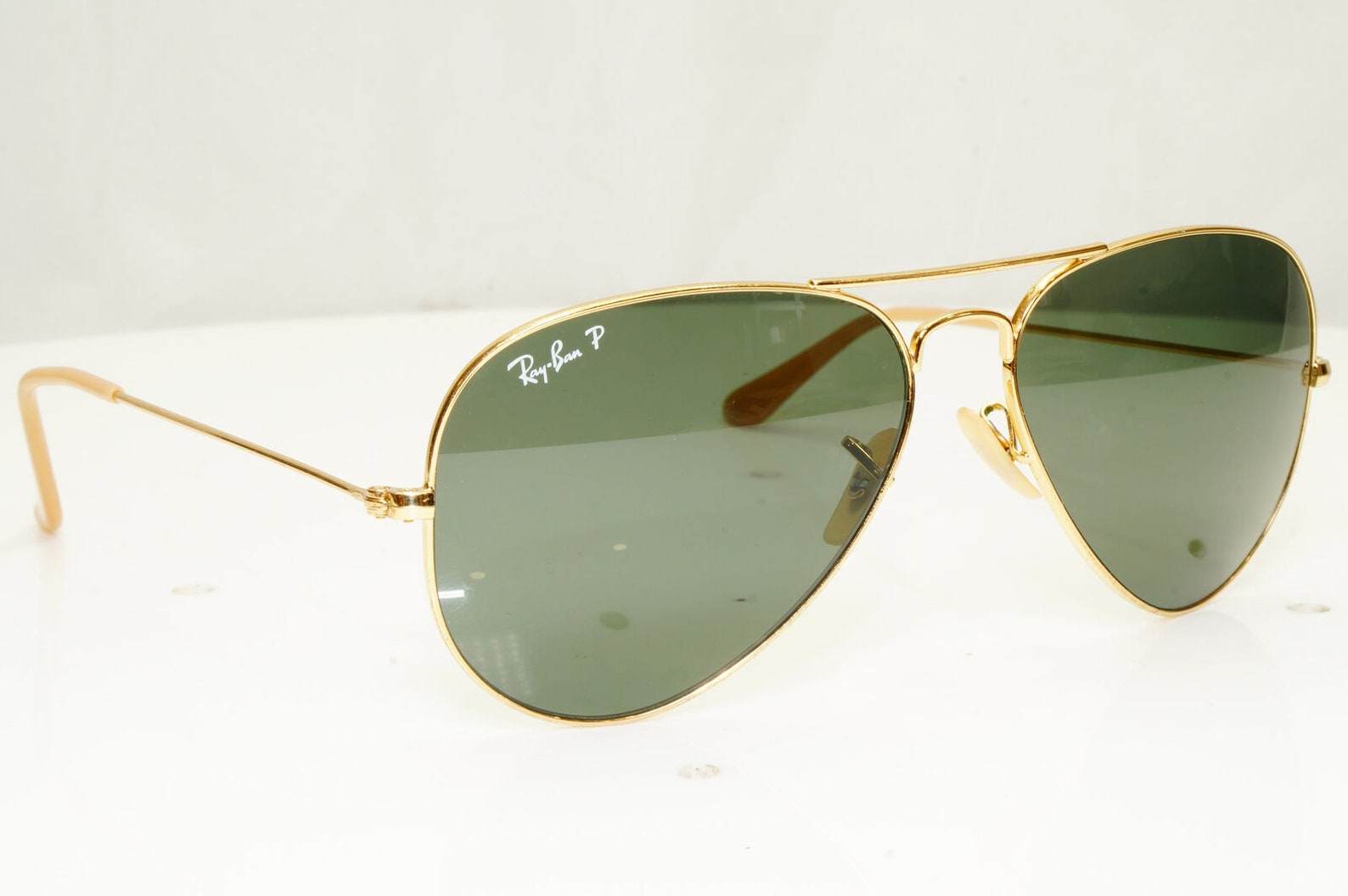 Authentic Ray-Ban Polarized Vintage Sunglasses Rb 3025 Aviator | Etsy