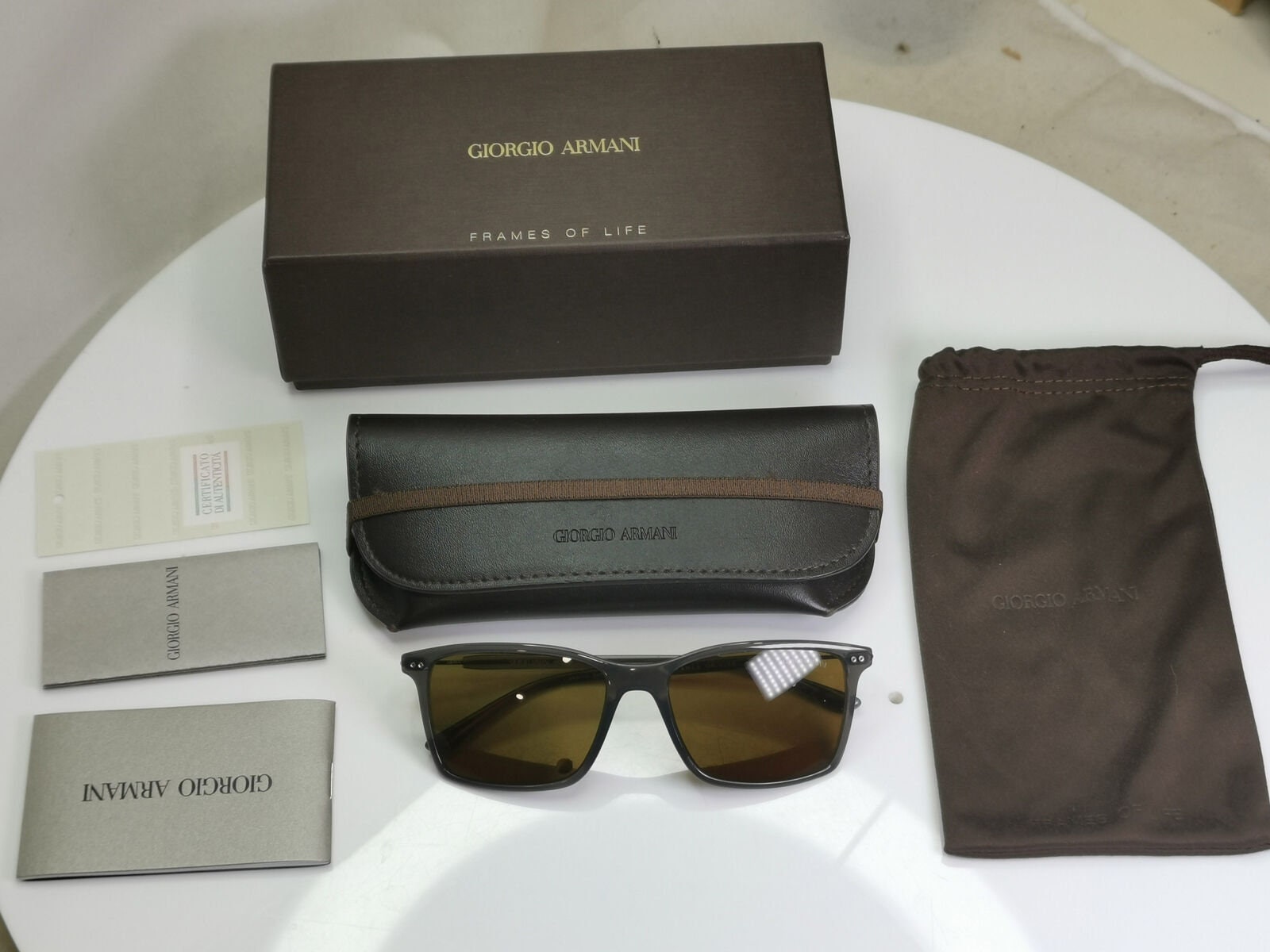giorgio armani glasses frames of life
