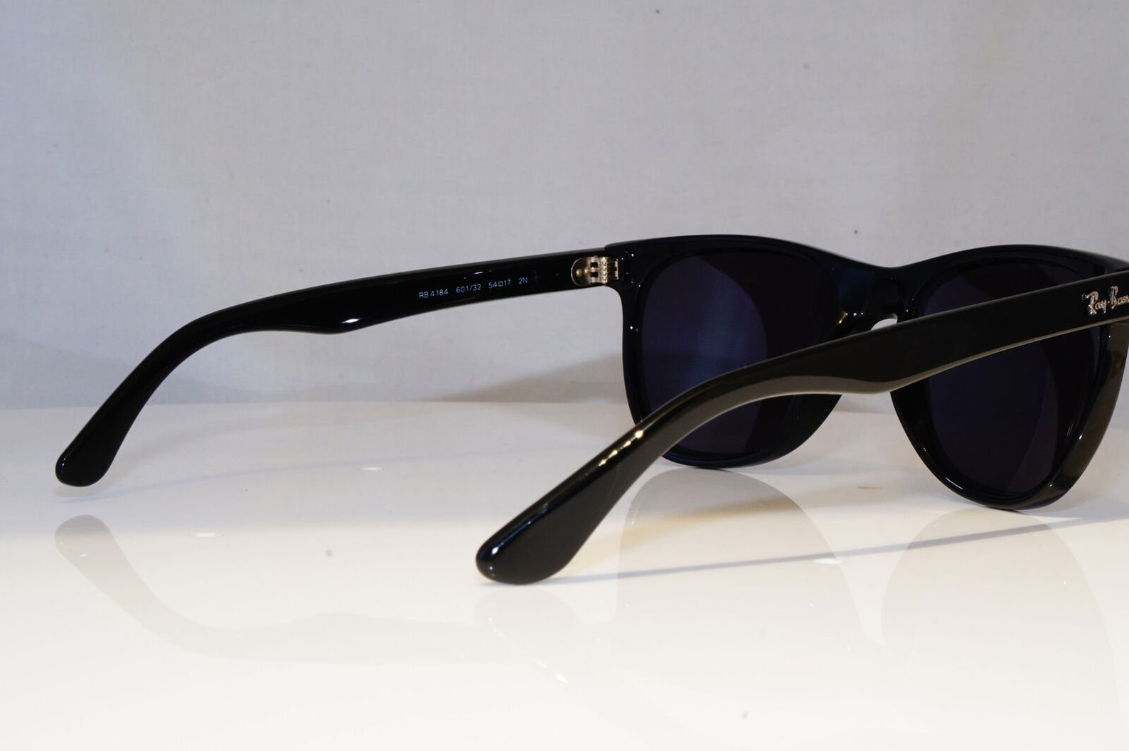 Authentic Vintage RayBan Mens Sunglasses Black Square Rb 4184 Etsy