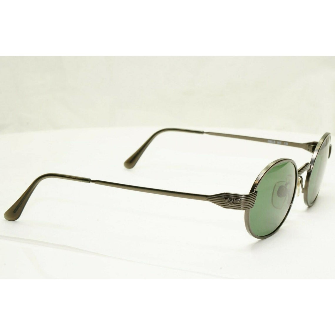 Emporio Armani 1997 Vintage Sunglasses Mens Womens Gunmetal Etsy UK