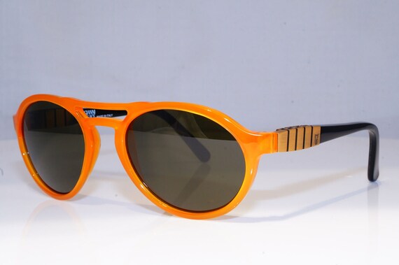 orange designer sunglasses