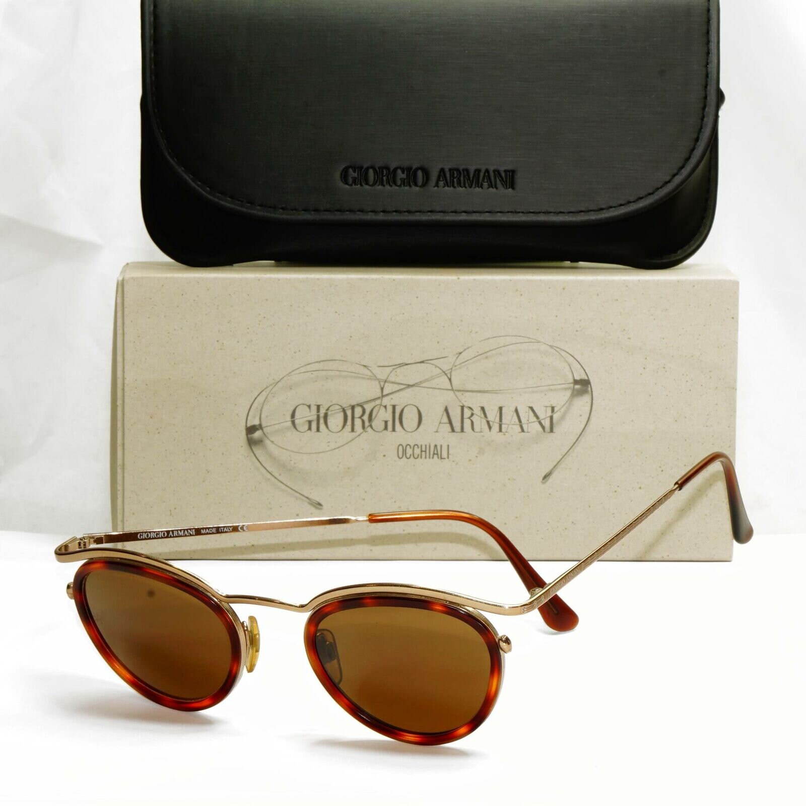 Authentic Giorgio Armani 1997 Vintage Sunglasses Brown Mens | Etsy Australia