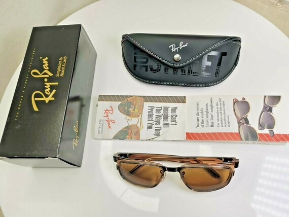 Authentic Ray-ban Bausch Lomb Vintage 1995 Sunglasses Spinal | Etsy