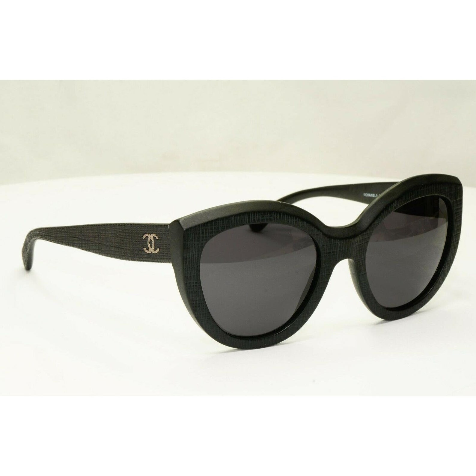 Chanel Matte Black Sunglasses Luxury Fashion Square Womens Etsy Australia