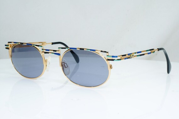 Authentic Cazal Mens Womens Vintage Sunglasses Gol