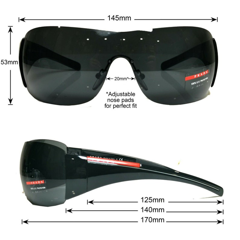 prada visor sunglasses