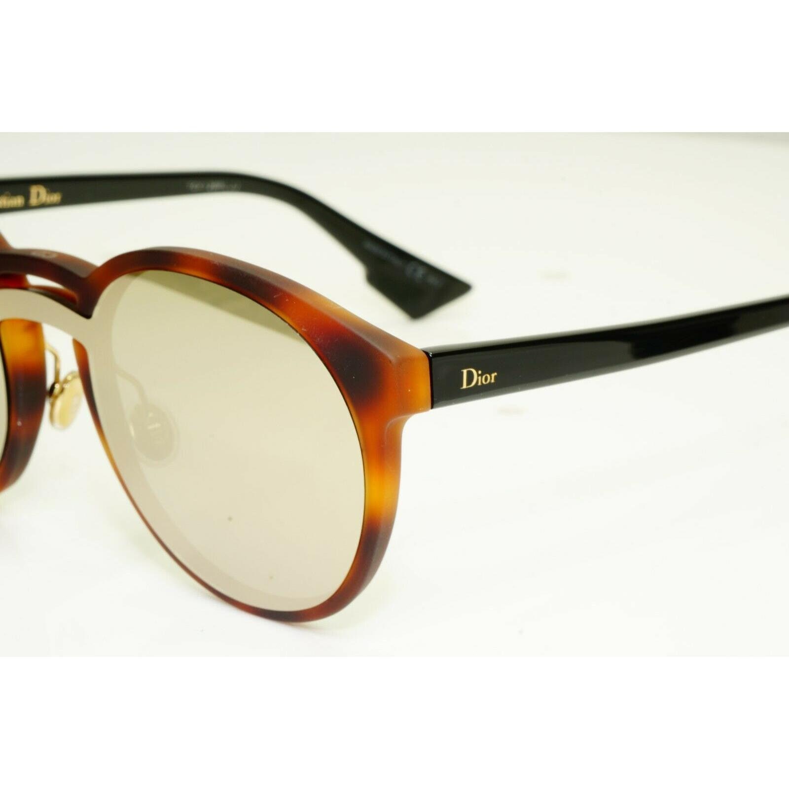 Authentic Dior Womens Sunglasses Gold Mirror Black Brown Onde Etsy UK