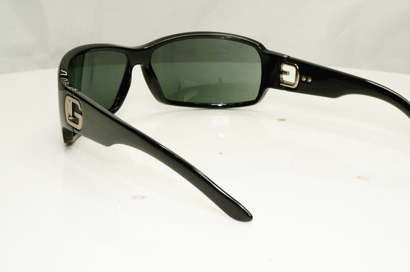 Authentic Gucci Mens Vintage Sunglasses Black Gg 1583 D28p9 Etsy