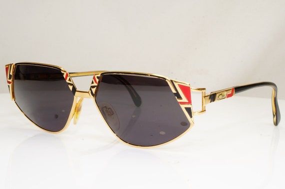 Authentic Cazal Mens Vintage Sunglasses Black Lege