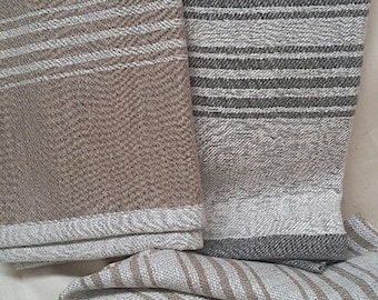 Marrakesh Organic Bamboo and New Zealand Wool Throw, No Fringe