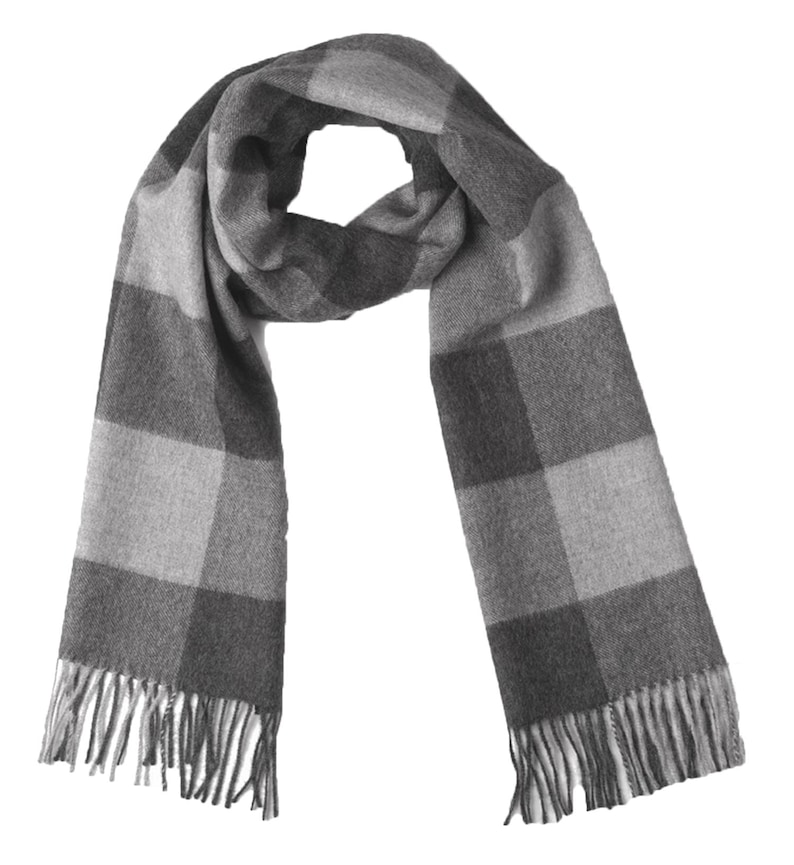 100% Baby Alpaca Scarves, Our Colorful Fun Scarf is more Durable than Cashmere Multi-Greys