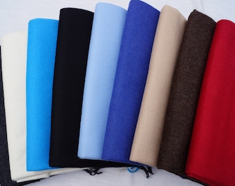 100% baby-alpaca dekens - effen kleur IV Brede selectie, geen synthetische of chemische kleurstoffen