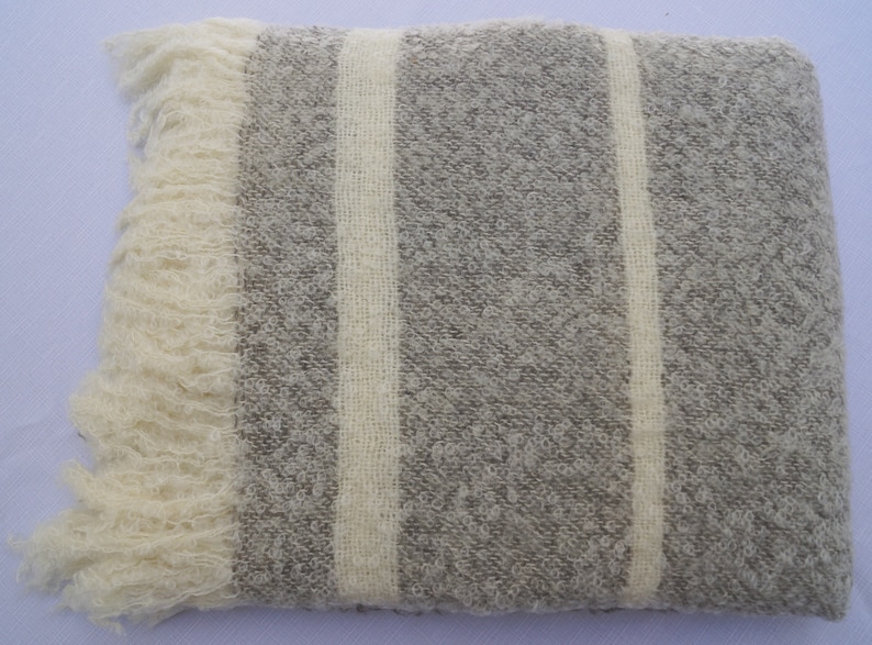 Wool & Angora Mohair Blankets Beautiful Oversize King / Etsy