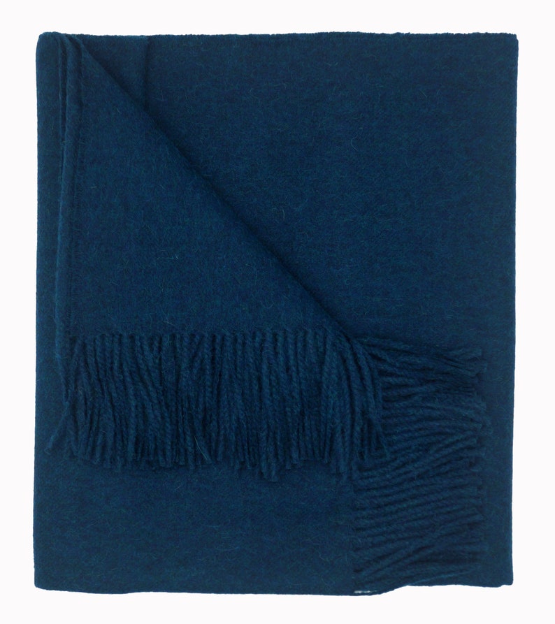 100 Baby Alpaca Throw Blankets Solid Color III Broad Etsy