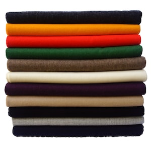 100% Baby Alpaca Throw Blankets - Solid Color III Broad Selection, No Synthetics or Chemical Dyes