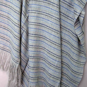 Wool Throw Blanket, Our Cote D Azure is Soft and Luxurious