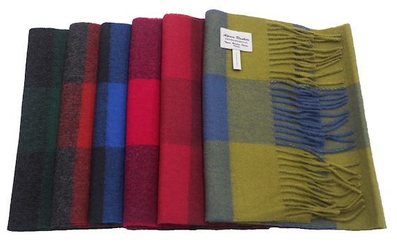 100% Baby Alpaca Scarves, Our Colorful Fun Scarf is more Durable than Cashmere