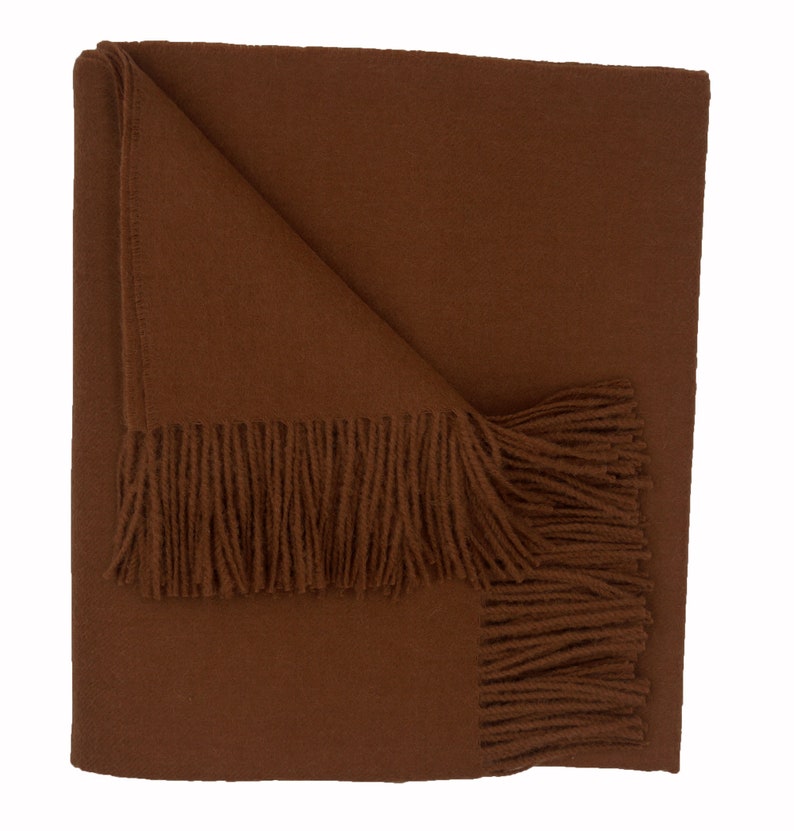 100 Baby Alpaca Throw Blankets Solid Color II Broad Etsy