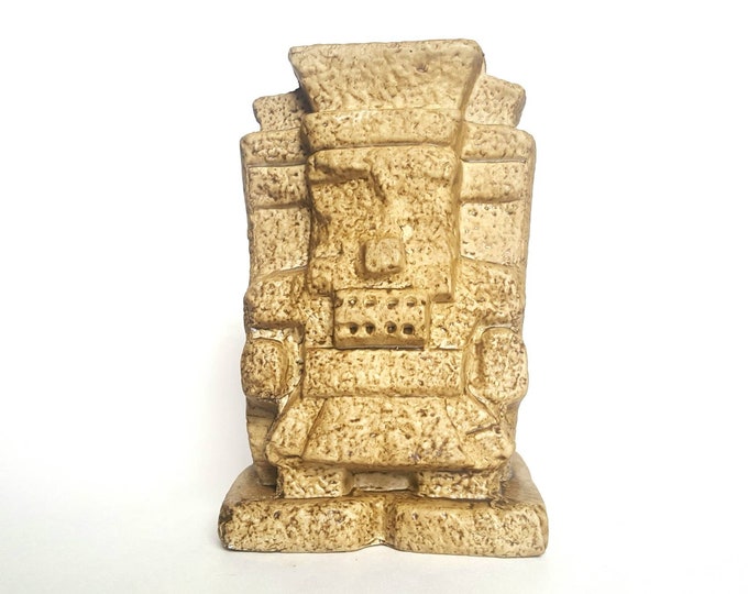 Jorongo Tequila Blanco Bottle Decanter Made in Mexico Home Decor Tiki