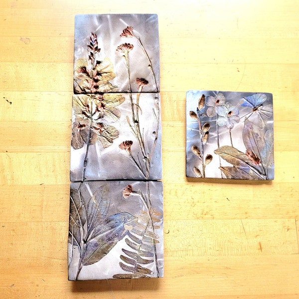 Botanical Tile - Etsy