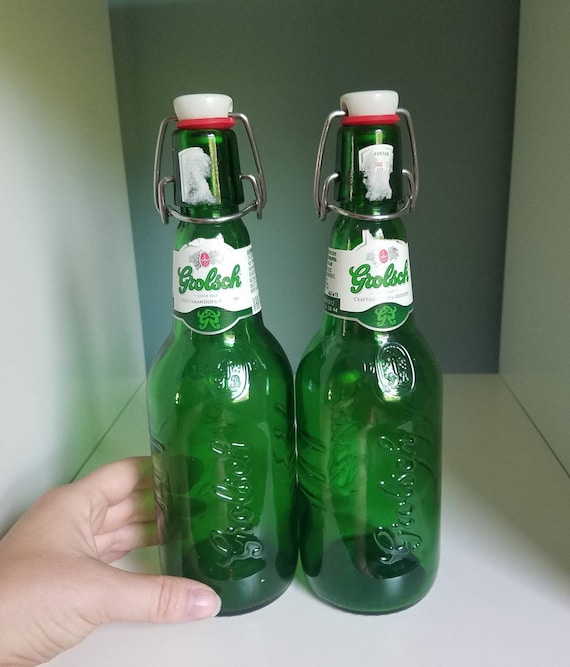 Grolsch Beer Bottle Home Brew Porcelain Swing Top Bottle, 48 OFF