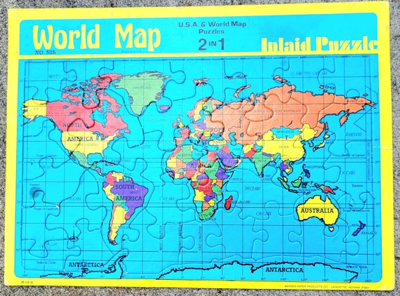 Frame Tray Puzzle Ravensburger Didacta Garden Farm USA Map World