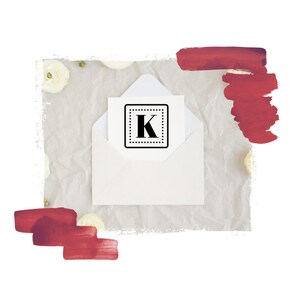 SVG File Set of 26 - Dot Square Monograms - includes each letter of the alphabet