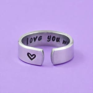 Hidden Message Ring - Etsy
