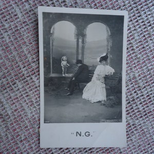 1908 Vintage Valentine Postcard