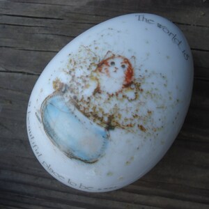 Holly Hobbie Egg Trinket Box