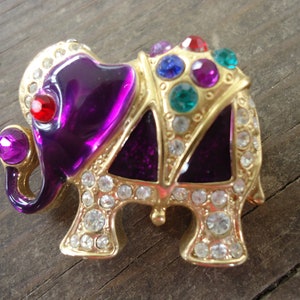 Elephant Brooch