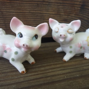 Pig Salt and Pepper Shakers