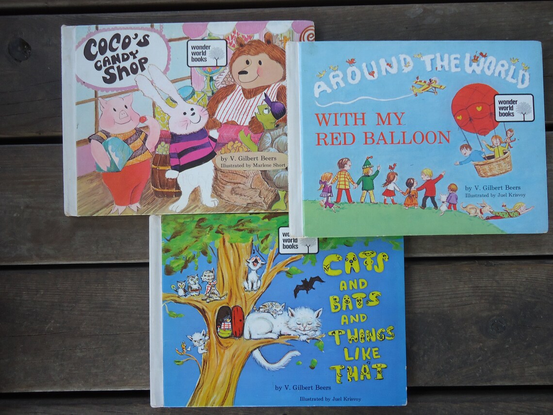 Wonder World Children's Books set of 3 Etsy
