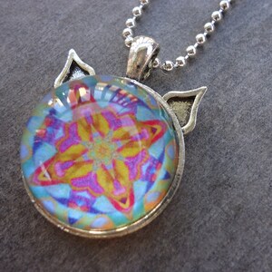 Cat Pendant Necklace