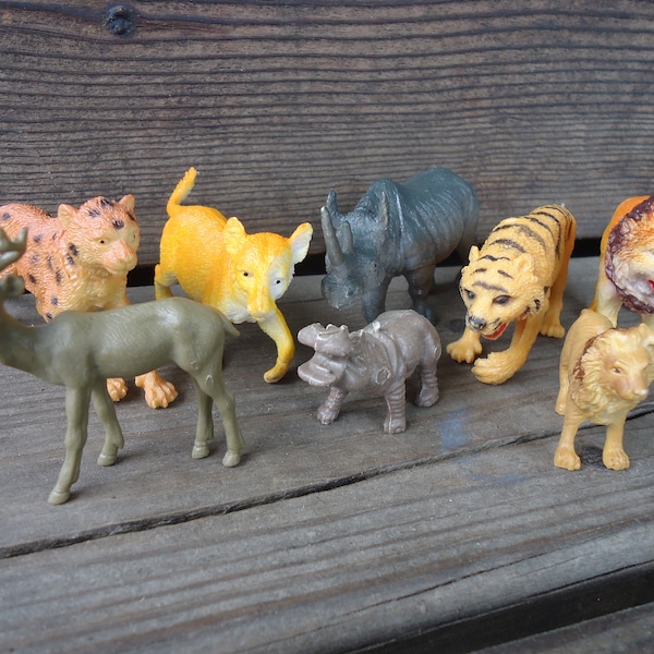 Animal Figurines Etsy
