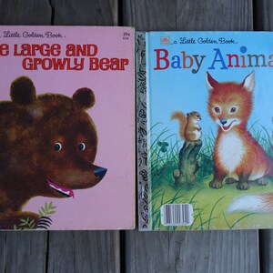 a Little Golden Books (set of 2)