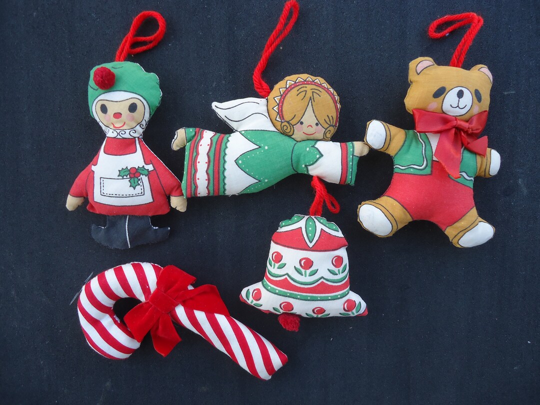 Vintage Handmade Christmas Ornaments Etsy