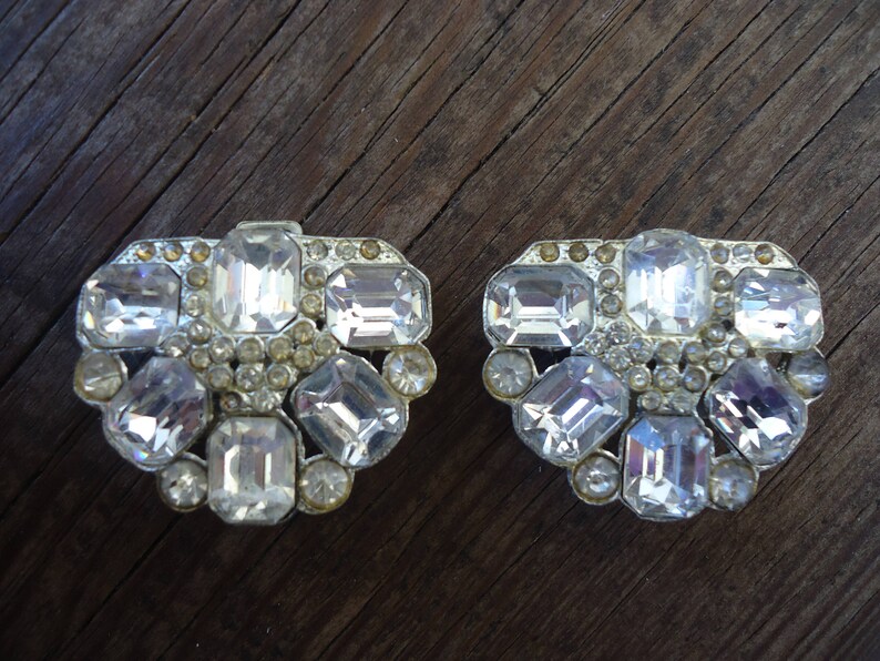 Rhinestone Shoe Clips
