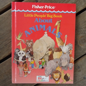 Little People Big Book About Animals Book 1989
