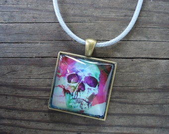 Skeleton Head Necklace