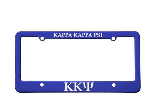 White Officially Licensed Kappa Kappa Psi 8 x 3 Window Decal